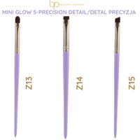 MINI Glow Set PRECISION DETAIL | BP Beauty Pro × Zmalowana – Z13 Z14 Z15