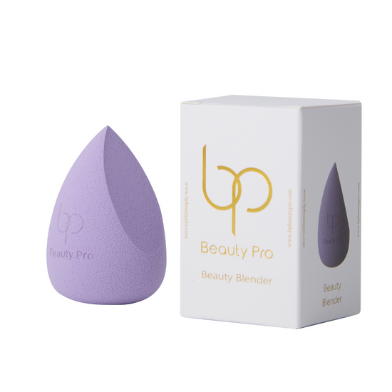 Gąbeczka BP Beauty Pro GLOW SET – Ścięta Jednostronnie w Fiolecie