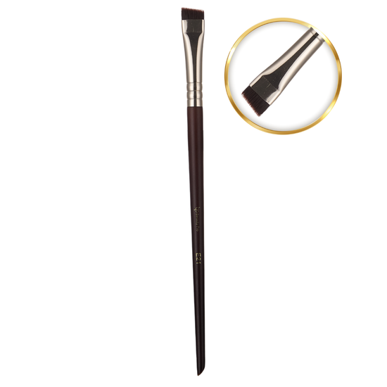 Pędzel Expert E21 – ścięty płaski pędzel syntetyczny do brwi, henny i precyzyjnych linii | BP Beauty Pro