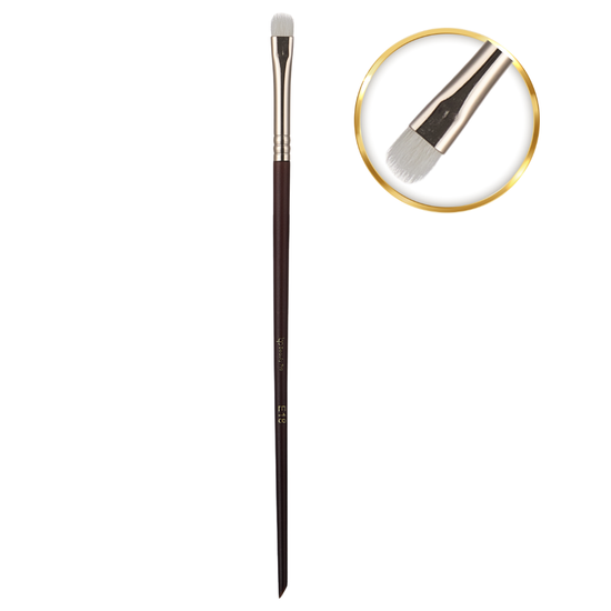 Pędzel EXPERT E18 BP Beauty Pro – Mini Płaski do Foliowych i Błyszczących Cieni