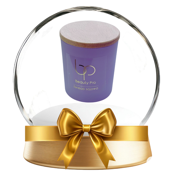 Świeca Sojowa Glow Candle Bergamotka & Pomarańcza – BP Beauty Pro (Limitowana Edycja)