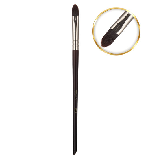 Pędzel Expert E19 – syntetyczny „języczek” do korektora, bazy i cieni | BP Beauty Pro