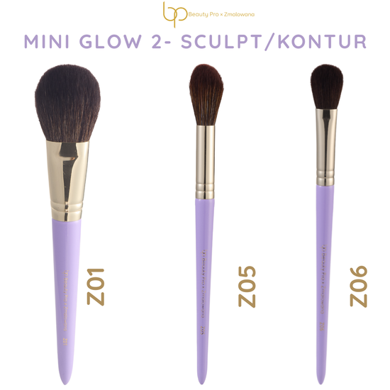 MINI Glow Set  SCULPT | BP Beauty Pro × Zmalowana – Z01 Z05 Z06