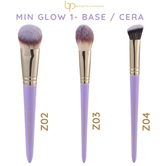  MINI Glow Set BASE | BP Beauty Pro × Zmalowana – Z02 Z03 Z04
