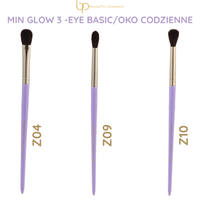 MINI Glow Set EYE BASIC | BP Beauty Pro × Zmalowana – Z07 Z08 Z09